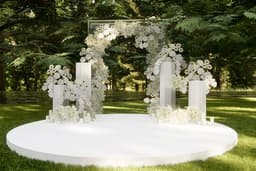 Desain Wedding Decor Engagement Birthday Event Stage