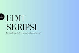 EDITING SKRIPSI