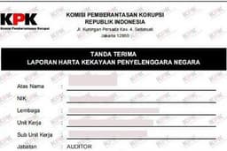Penyampaian Laporan Harta Kekayaan Penyelenggara Negara (LHKPN).