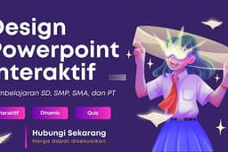 Jasa Design PPT Interaktif / Powerpoint / Slide Presentation / untuk Pembelajaran Berkualitas