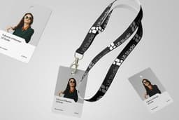 Desain Lanyard dan ID Card untuk Kantor, Produk (Vape, dll) dan Tim dengan Gaya Modern