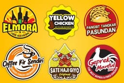LOGO CAFE, RESTORAN, & UMKM – CUSTOM & BERKUALITAS