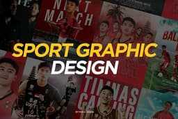 Desain Sport Seperti Pemain Profesional | Sport Graphic