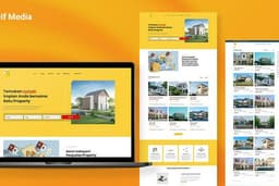 Website Property Syariah Fitur Komplit Desain Elegean