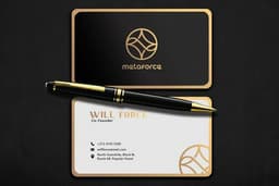 Desain Kartu Bisnis Minimalis, Modern & Luxury