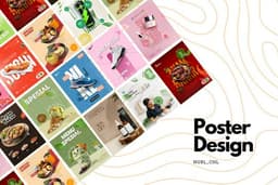 Desain Poster, Desain Produk untuk Iklan, dan Desain Grafis Lainnnya
