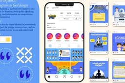 Desain Pamflet feeds social media