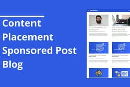 Jasa Content Placement / Guest Blogger dan Sponsored Post Blog