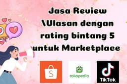 Jasa Review Marketplace/ Toko Online