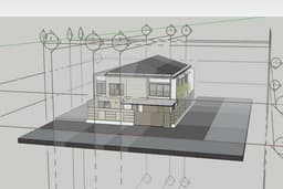Gambar Kerja Konstruksi AutoCAD, 3D SketchUP