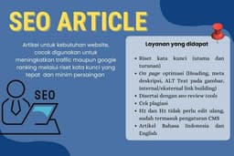 Artikel SEO Website