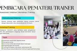 Pembicara/Pemateri - Psikoedukasi/Webinar/Workshop di bidang Psikologi