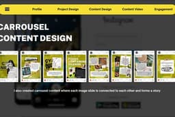Desain Konten Carousel Instagram Bertema Storytelling & Edukasi