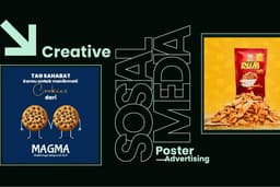 Creative Social Media Poster for Advertising