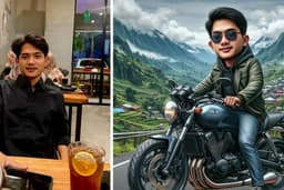 Desain Karikatur 4d 1 hari jadi
