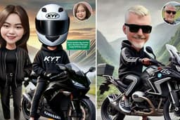 Desain karikatur 4d modern dan murah