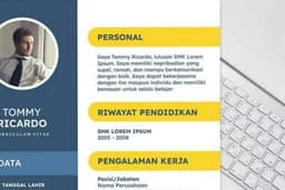 CV Design (CV Kreatif & CV ATS) & Surat Lamaran Kerja